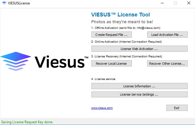 Open License Tool to load activation file