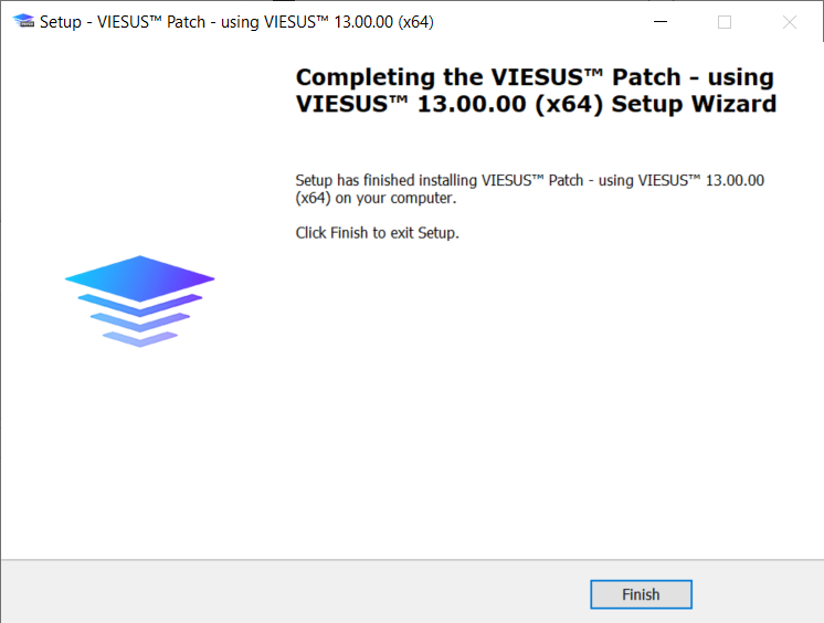 Patch installation complete